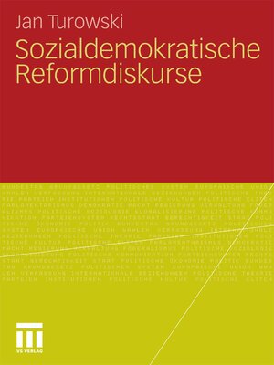 cover image of Sozialdemokratische Reformdiskurse